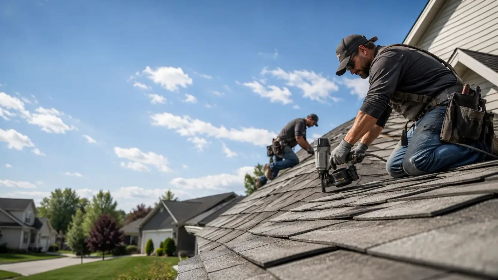 Storm Damage Roof Repair in Minooka, IL near me